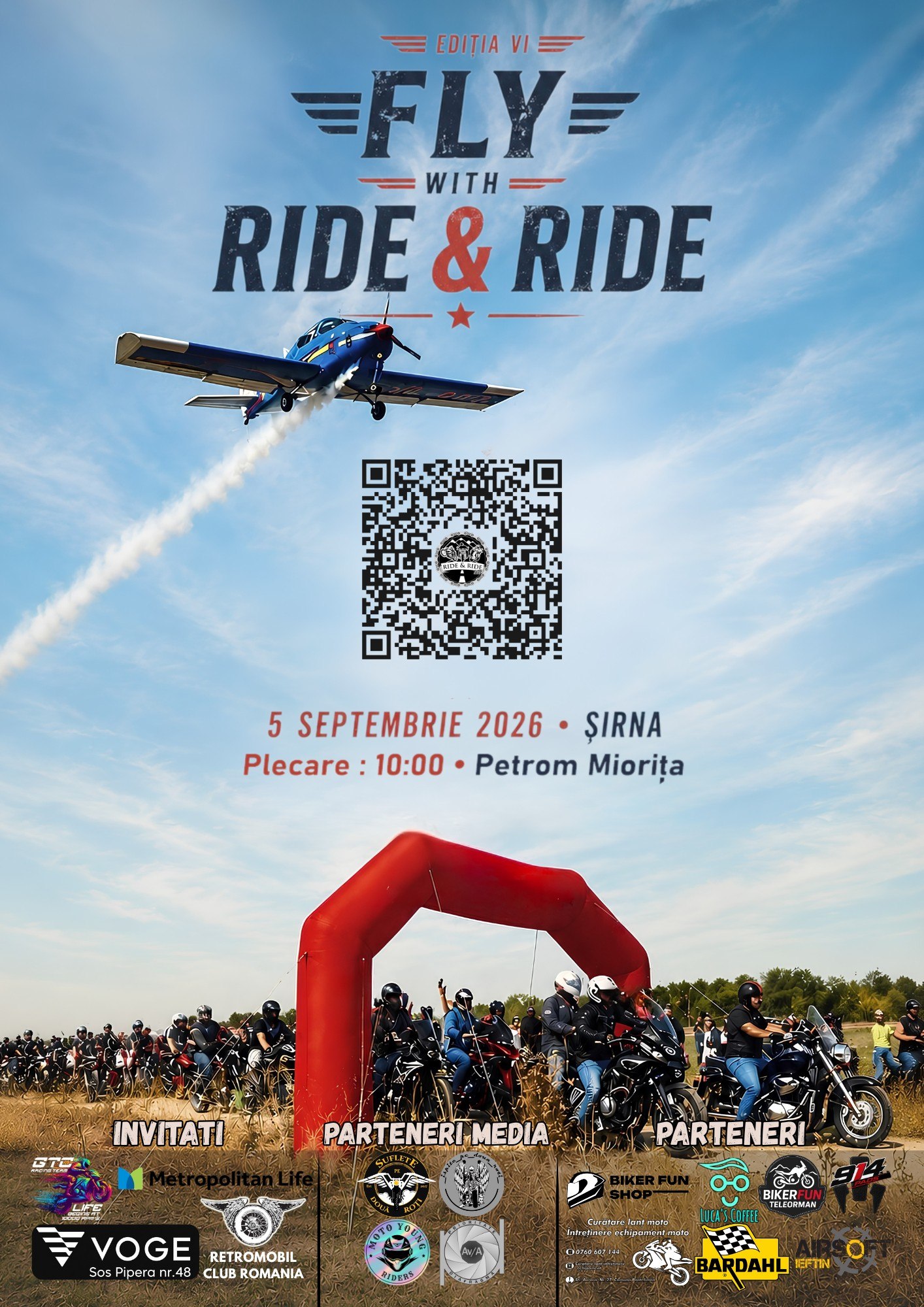 Fly with Ride&Ride